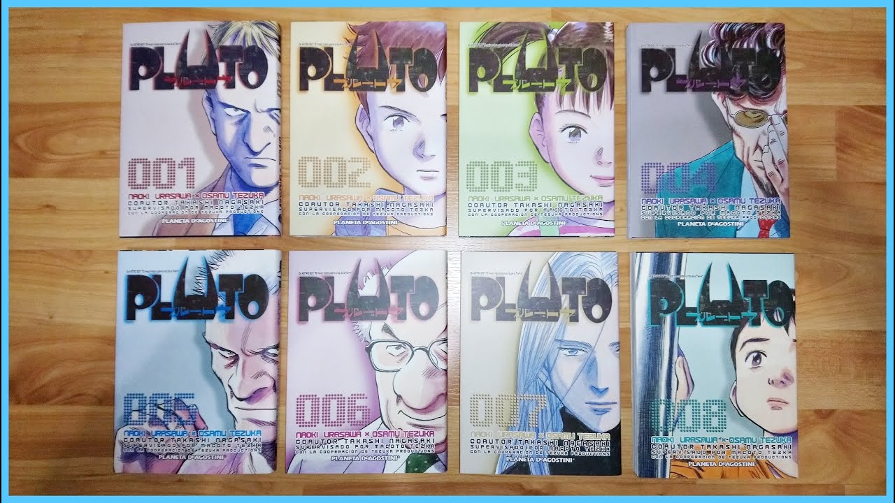 PLUTO 📚 Reseña manga ★ Mustangcillo