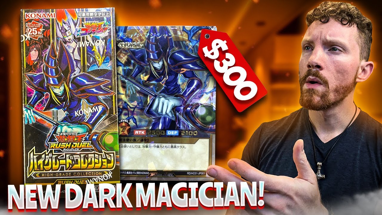 Searching for the NEW Dark Magician from Rush Duel High Grade Collection!