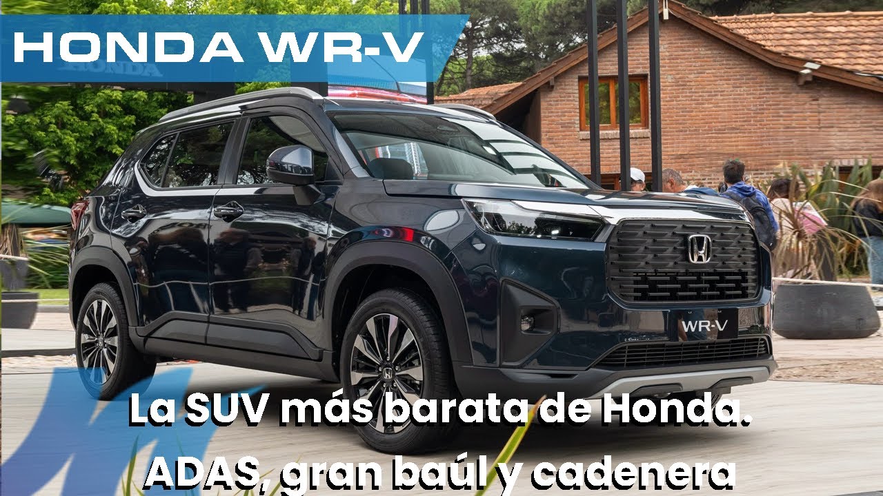 Nueva Honda WR-V 2026 | Precio, motor, equipamiento y todo lo que gana/pierde con HR-V.