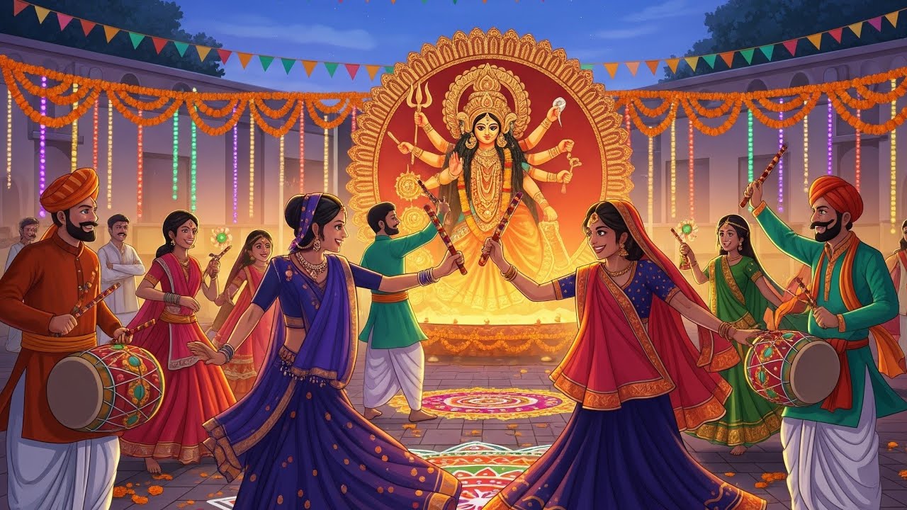 Navratri Special Song 2025 | Garba & Dandiya Remix | Jai Mata Di