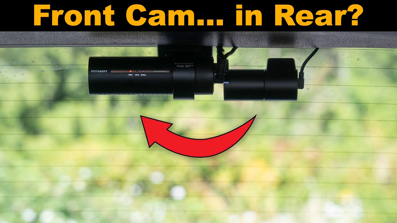 Should You Run a Front Dashcam on the Rear Window?