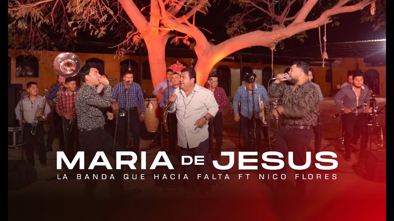 MARIA DE JESUS - LA BANDA QUE HACIA FALTA FT NICO FLORES [ LIVE SESSIONS ]
