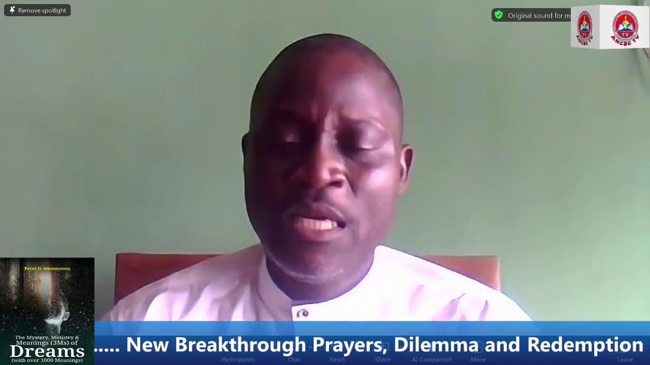 Rev. Dr. Akinbami Olatunbosun || Hour of Possibilities || February 23rd, 2025.