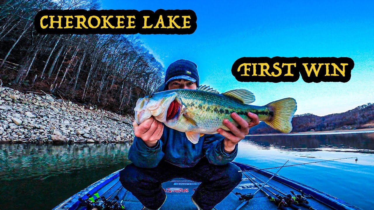 Первая победа на турнире Cherokee Lake!