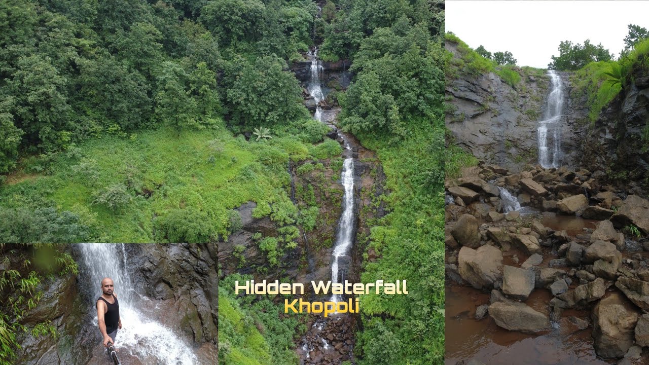 Hidden Waterfall Khopoli | Leksha Falls Lowjee | Waterfall In Khopoli | One day trip | DL VLOGS 