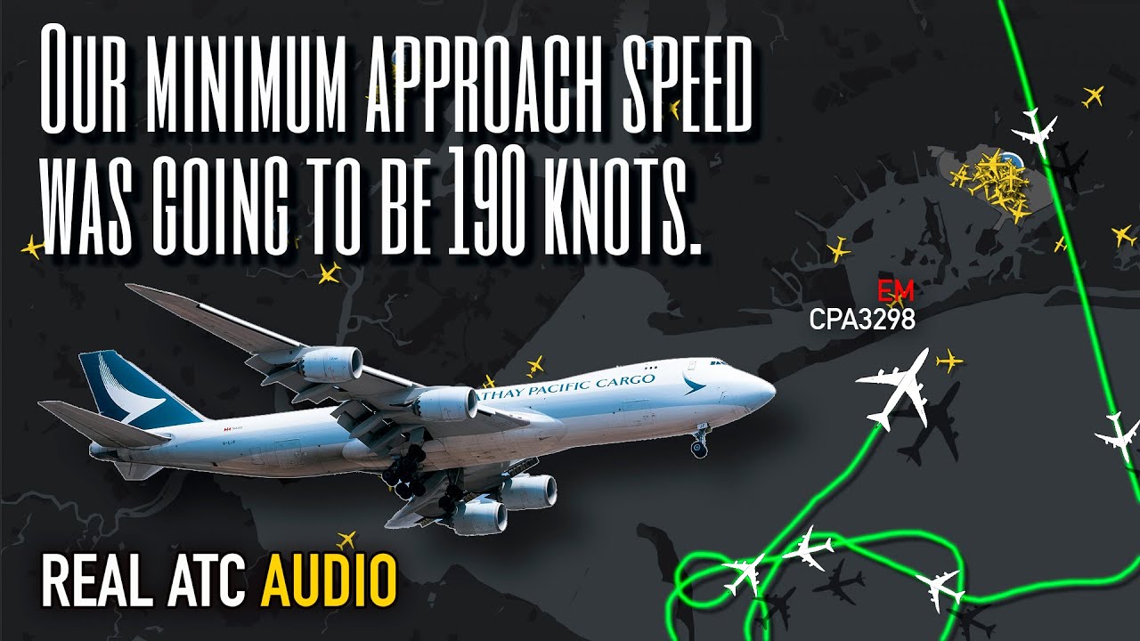 Otherwise the tires are in the ''melt zone''. Cathay Boeing 747 emergency landing at JFK. REAL ATC
