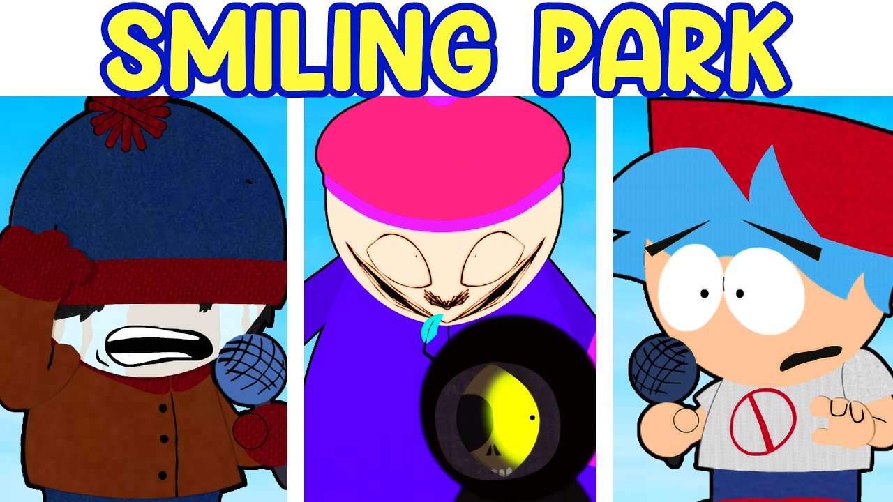 FNF VS South Park - Smiling Park [FULL] (Smiling Cherub, Buried Angel, StanOMA.png...)