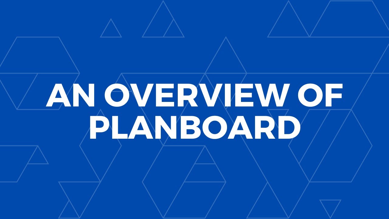An Overview of Planboard