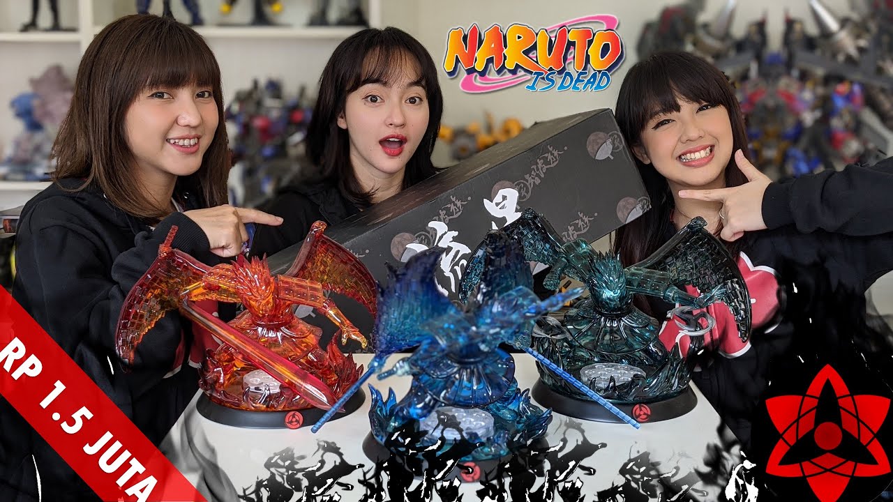 UNBOXING SUSANOO SASUKE & KOMPARASI DENGAN SUSANOO MADARA, ITACHI & KAKASHI dari LX STUDIOI!!