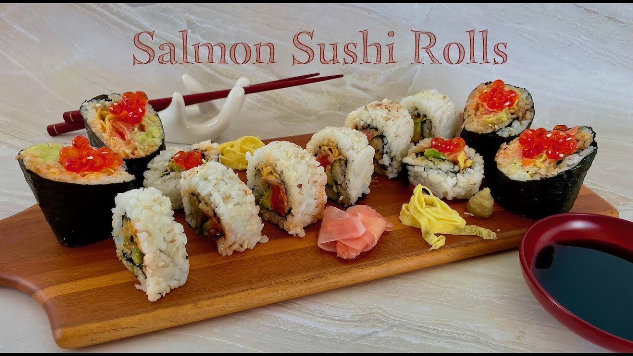 Salmon Sushi Roll Recipe
