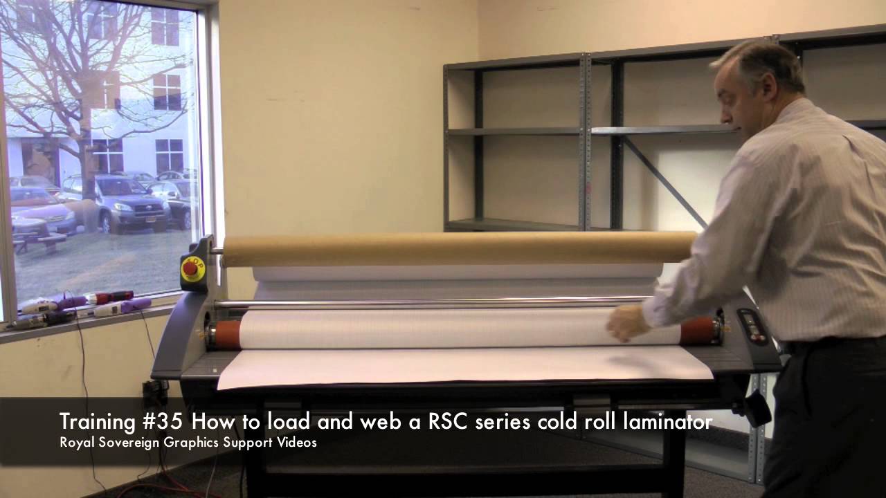 How to Load and Web a RSC Series Cold 55