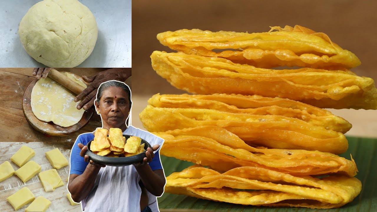 ചായക്കടയിൽ കിട്ടുന്ന മടക്ക് വീട്ടിൽ ഉണ്ടാക്കിയാലോ  | Kerala Style Snack Kaaja - Madakku Recipe