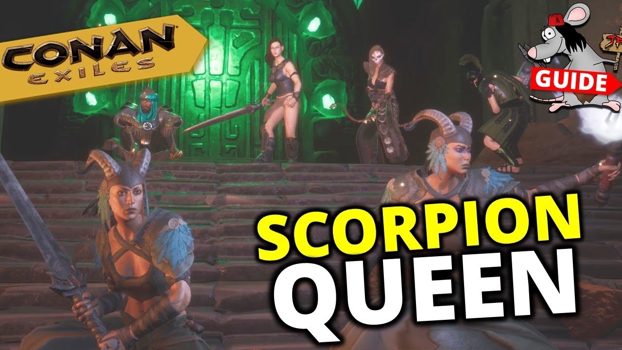 CONAN EXILES NEW BOSS GUIDE - SCORPION QUEEN - Watch Blade Sword