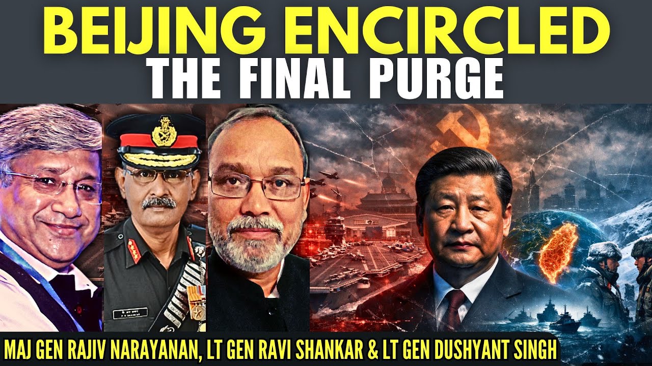 Beijing Encircled? Anti-Xi Forces Close In — Endgame: Control or Regime Change? • #ThreeGoodGenerals