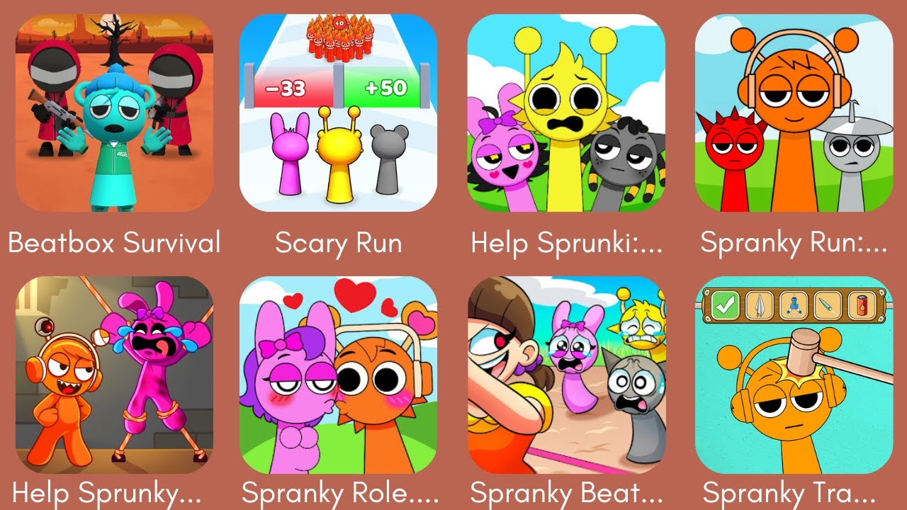 Sprunki Increibox Gameplay   Spranky Transformer,Help Sprunky,Sprunki Run,Spranky Role Swap Puzzle