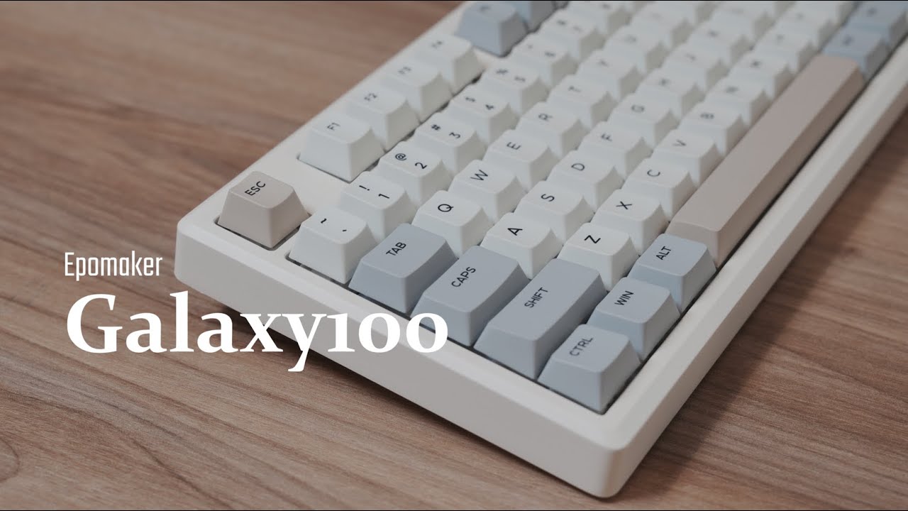 Epomaker Galaxy100 | This Keyboard Sounds INSANE