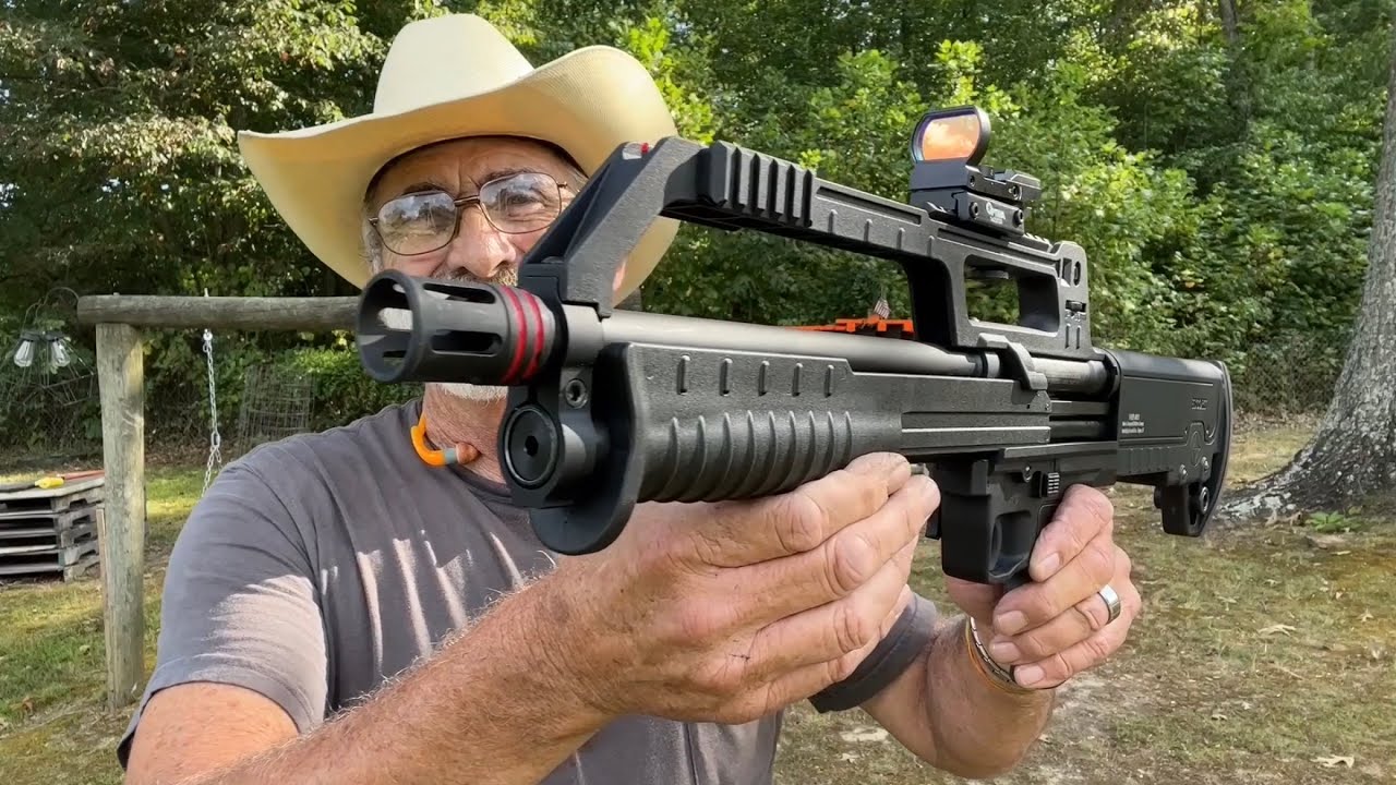 Обзор помпового ружья Escort Bullpup
