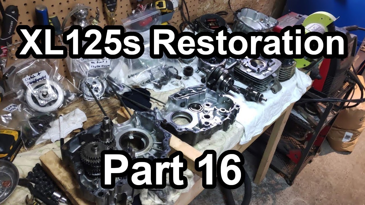 1981 Honda XL125s Part 16 - Motor Teardown and Cleanup
