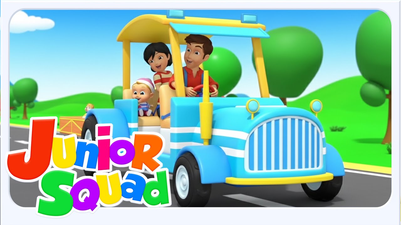 Rodas No Trator Rimas Pré-escolares Para Bebês em Portugues