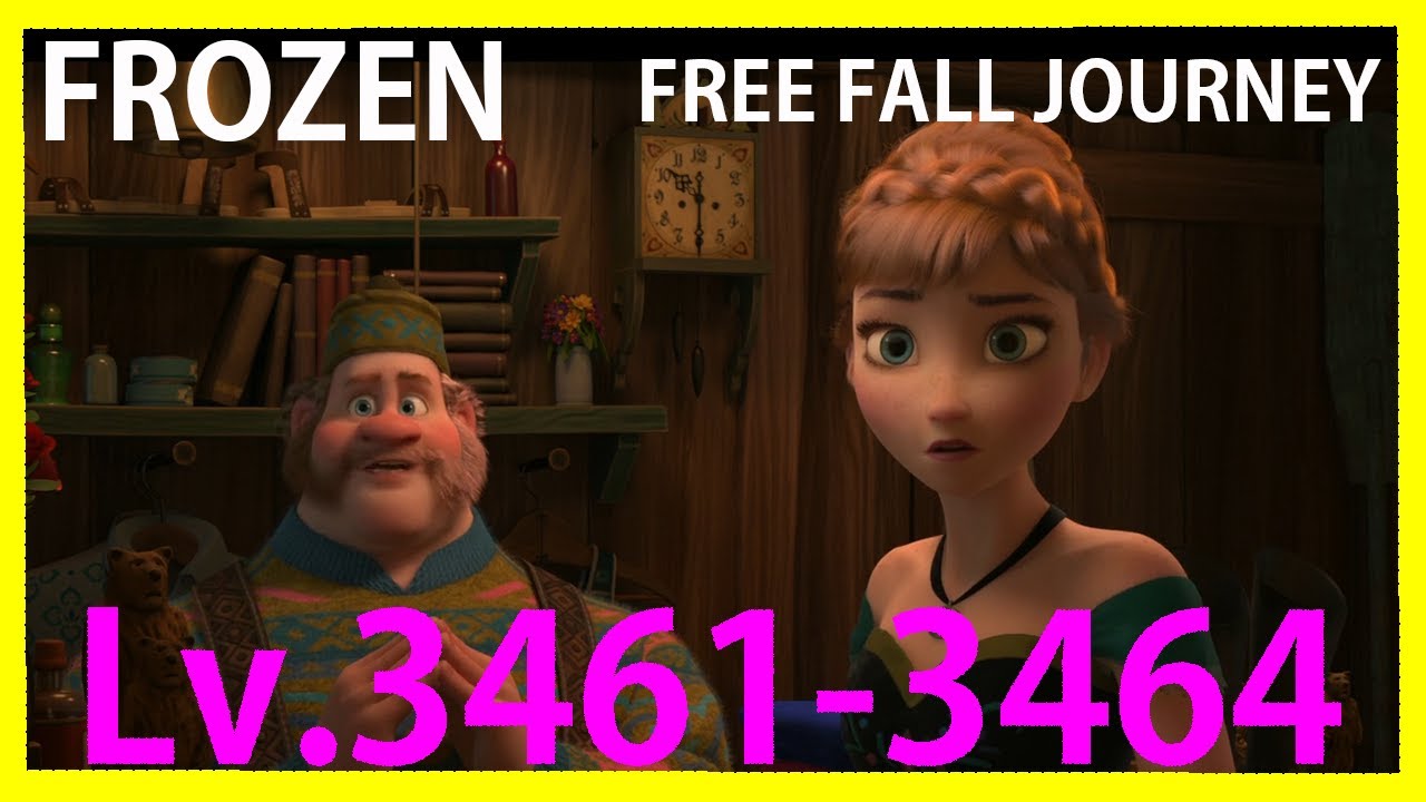FROZEN FREE FALL JOURNEY 3461-3464