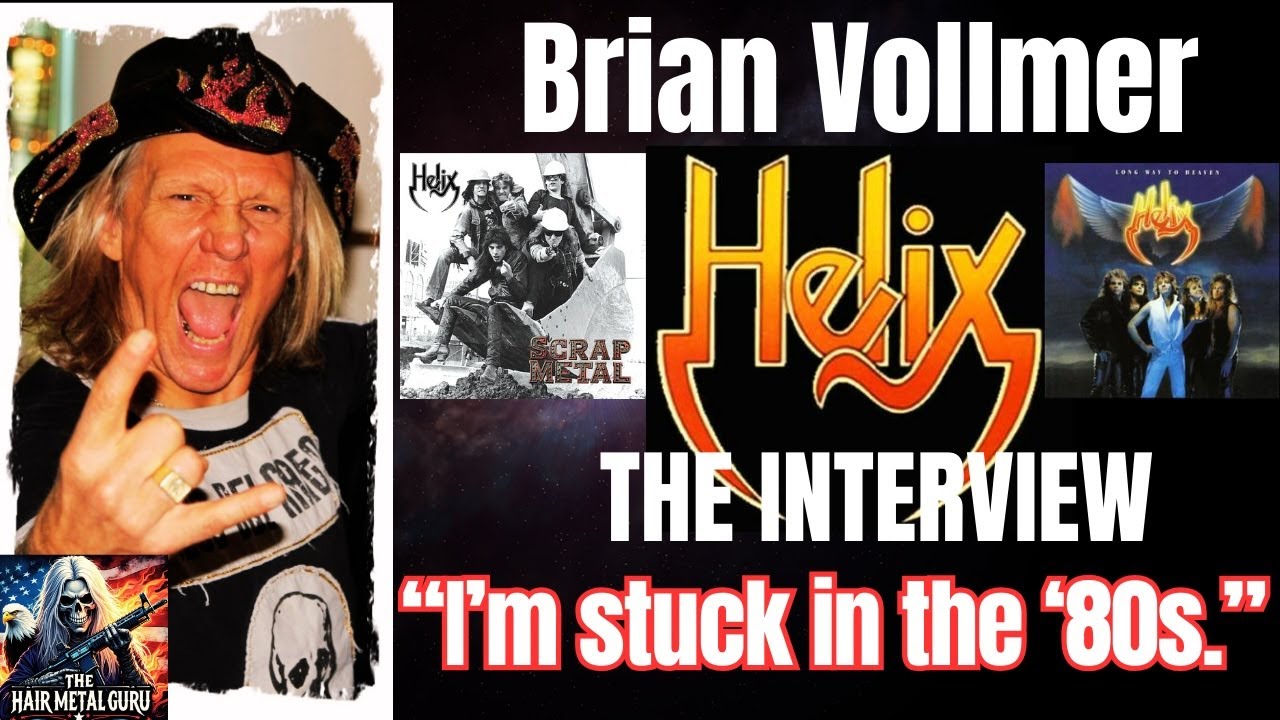 Brian Vollmer On Helix, Scrap Metal, & Being Stuck In The '80s