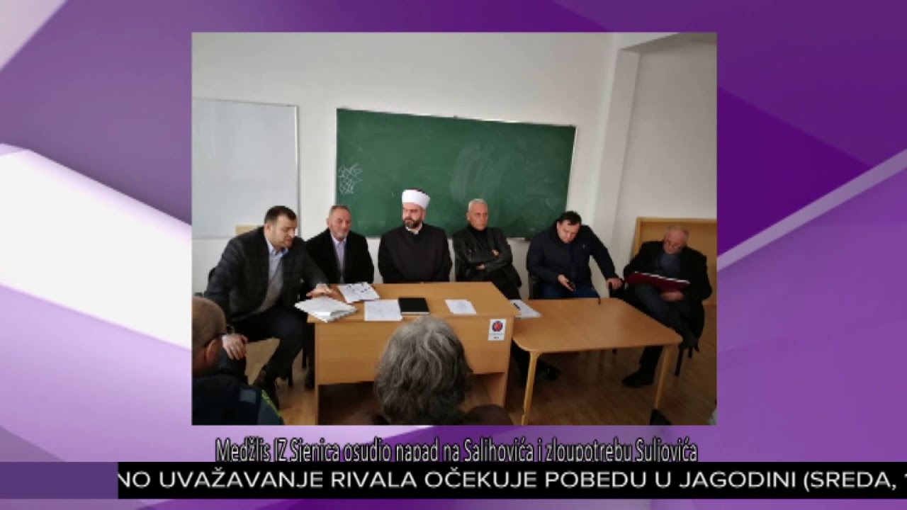 Medžlis IZ Sjenica osudio Suljovićevu zloupotrebu minbera