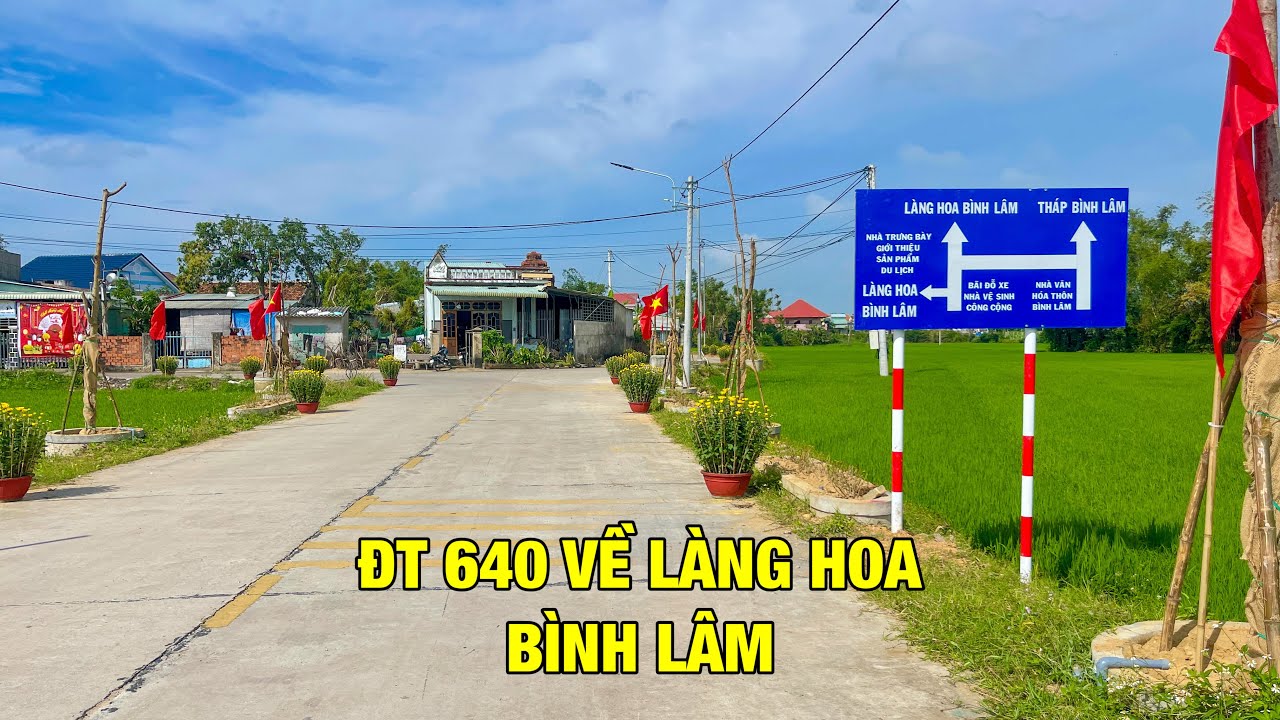 CÁT TIẾN VỀ LÀNG HOA BÌNH LÂM