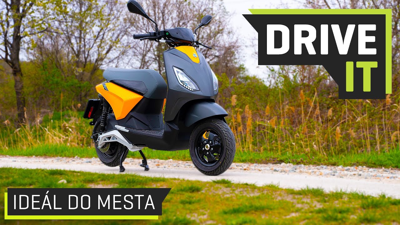 Elektrický skúter Piaggio 1 Active: štýlovka v krásnej farbe