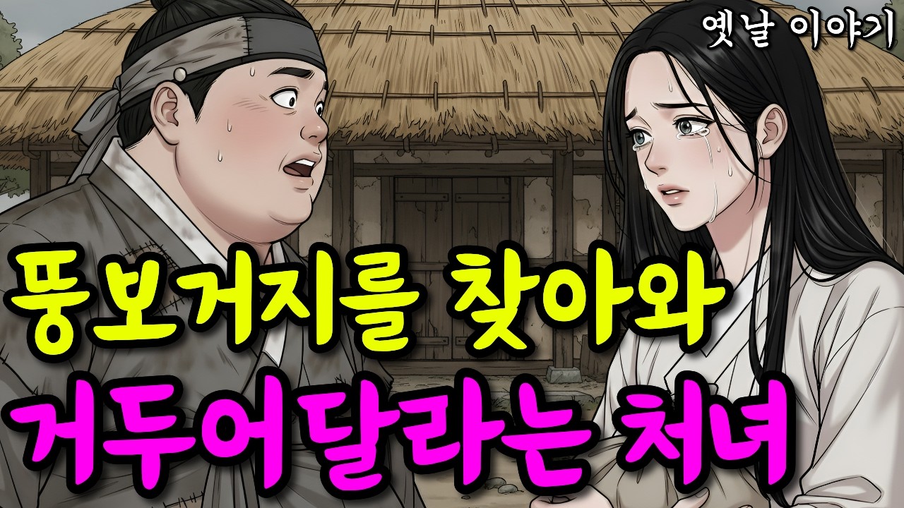 구해줬더니 거두어 달라는 처녀 | 옛날이야기·야담·민담·전설·설화