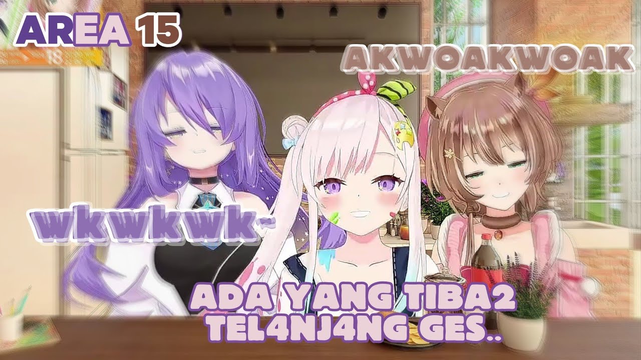 Lama gak ketemu, sekalinya ketemu buka-bukaan.. [Moona / Iofi / Risu]