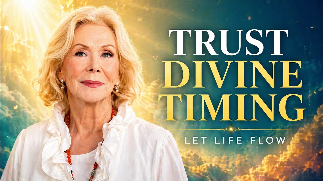 TRUST DIVINE TIMING AND LET LIFE FLOW | Louise Hay Inspired Peace, Surrender & Receiving