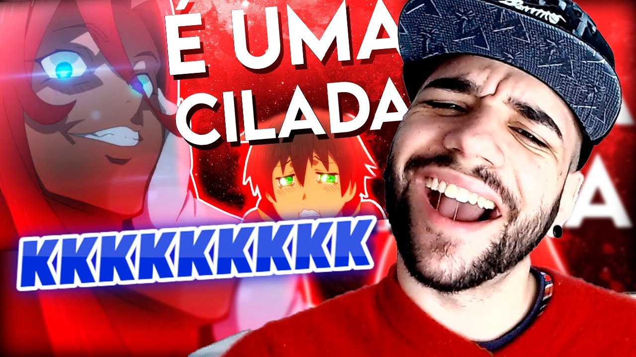REACT -  ZUEIRA ANIME - &Eacute; UMA CILADA - AKACHI BR