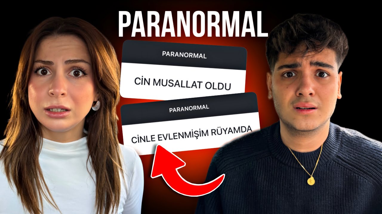 TAKİPÇİLERİMDEN GELEN PARANORMAL OLAYLARI OKUDUK!!😳 Melih Yıldırım | Sıla Beyoğlu 