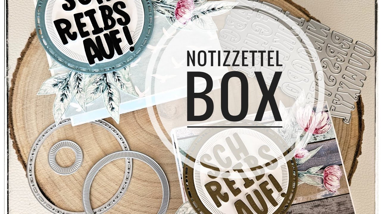 Notiz-Zettel-Box - Spotlight on Nature von Stampin`Up!