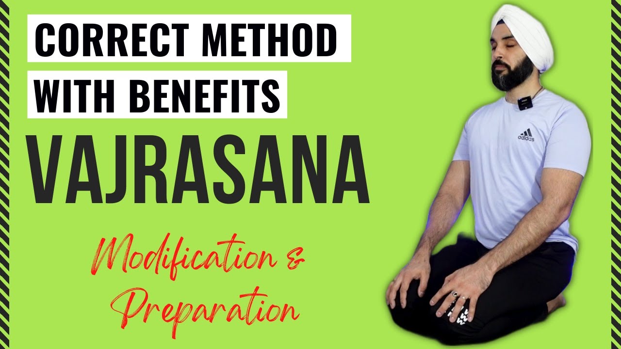 How to do Vajrasana (Thunderbolt Pose)| Benefits & Precautions of Vajrasana