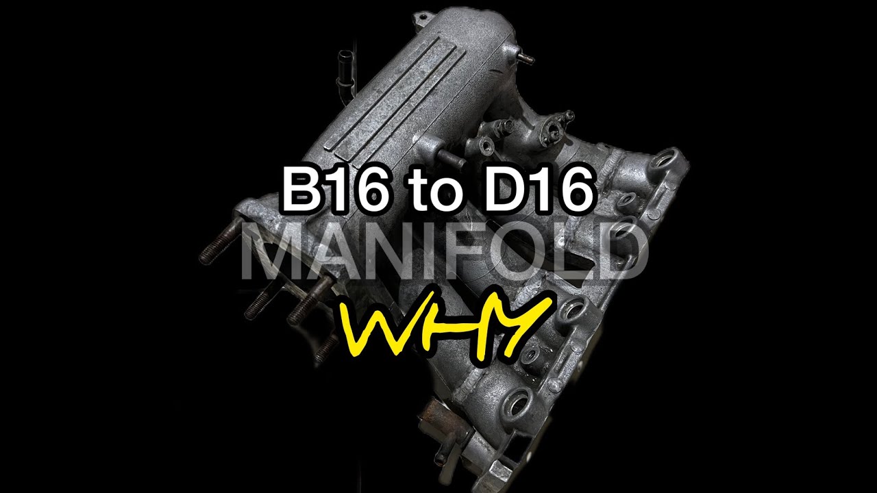 B16a P30 Впуск модифицирован для использования D16