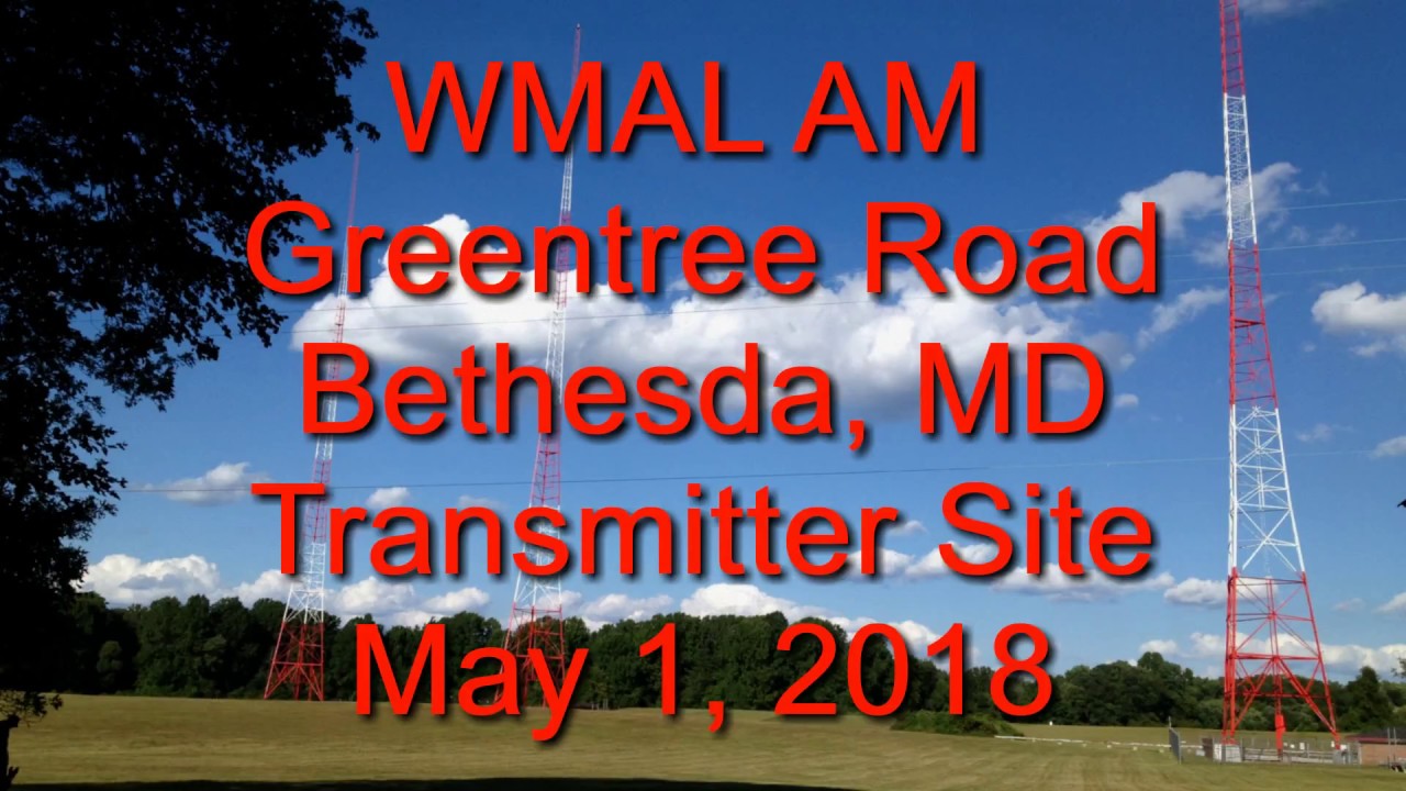 WMAL AM legacy TX site decommission 5 1 18