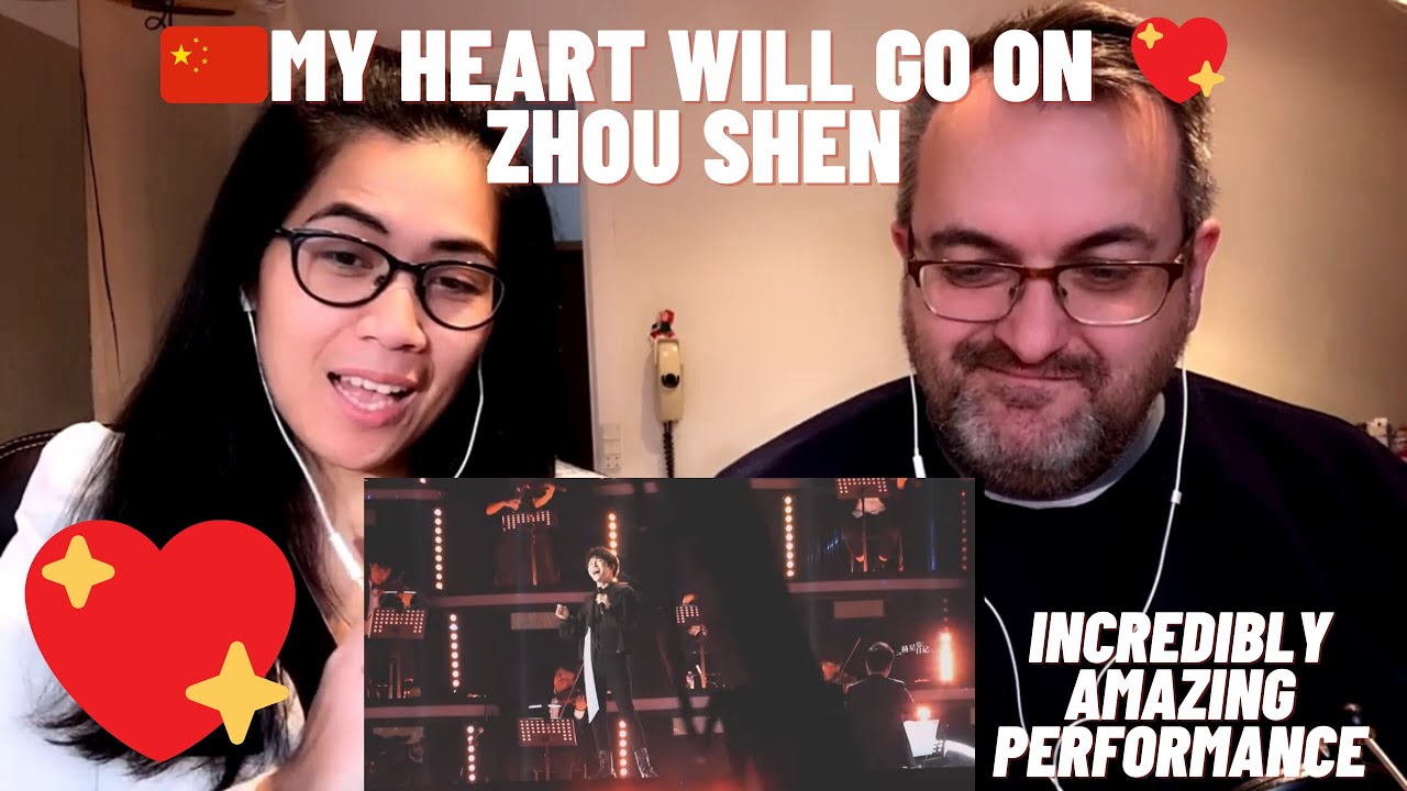 🇩🇰NielsensTv REACTS TO 🇨🇳Zhou Shen- MY HEART WILL GO ON-INCREDIBLY AMAZING PERFORMANCE❤️👏