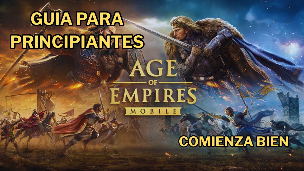GUÍA COMPLETA para PRINCIPIANTES de AGE OF EMPIRES MOBILE 🔥 Tropas, mejoras, alianzas y más