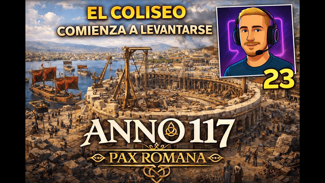 ANNO 117: PAX ROMANA, Latium se fortalece: barcos de guerra y el Coliseo cap23
