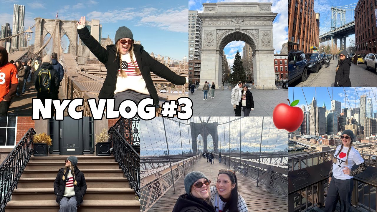 New York Vlog #3 - Brooklyn Bridge and Midtown