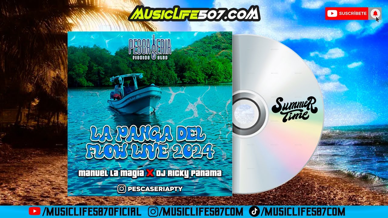 LA PANGA DEL FLOW 🚤 LIVE #MIX #2024 - DJ RICKY PANAMA ❌ DJ MANUEL LA MAGIA | #MUSICLIFE507