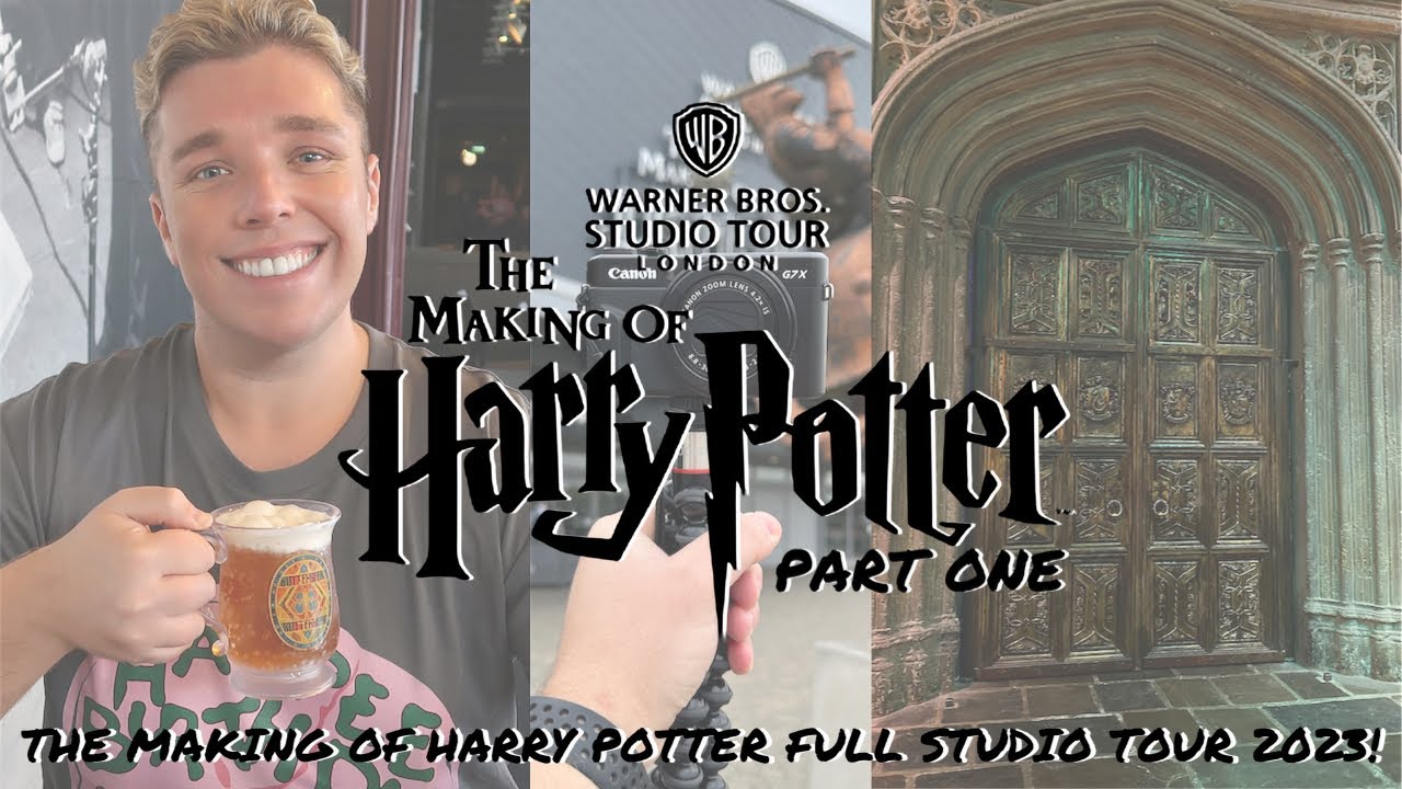 HARRY POTTER STUDIO TOUR LONDON | THE CHOCOLATE FROG CAFE | WARNER BROS FULL TOUR 2023 | VLOG 1!