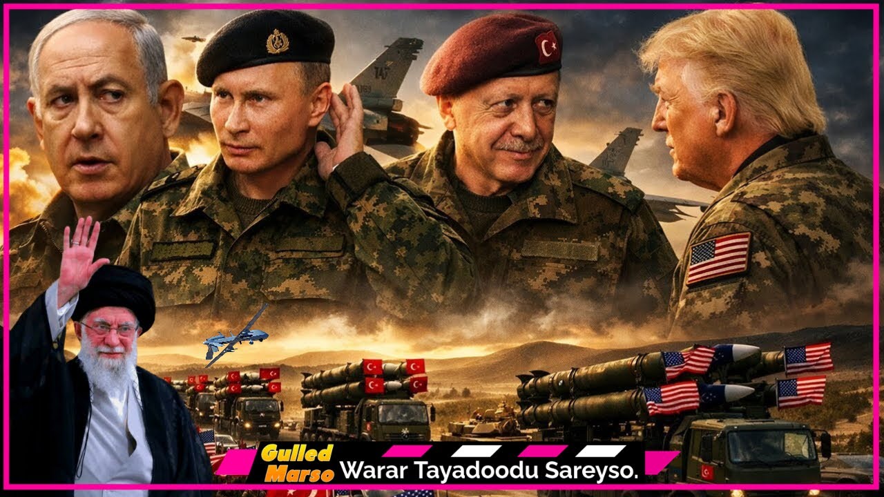 WARAR XASAASI & Dhiilo Culus oo Ka Taagan: MAREYKANKA & IRAAN SUURIYA & RUUSHKA + QASSA + ISRA....