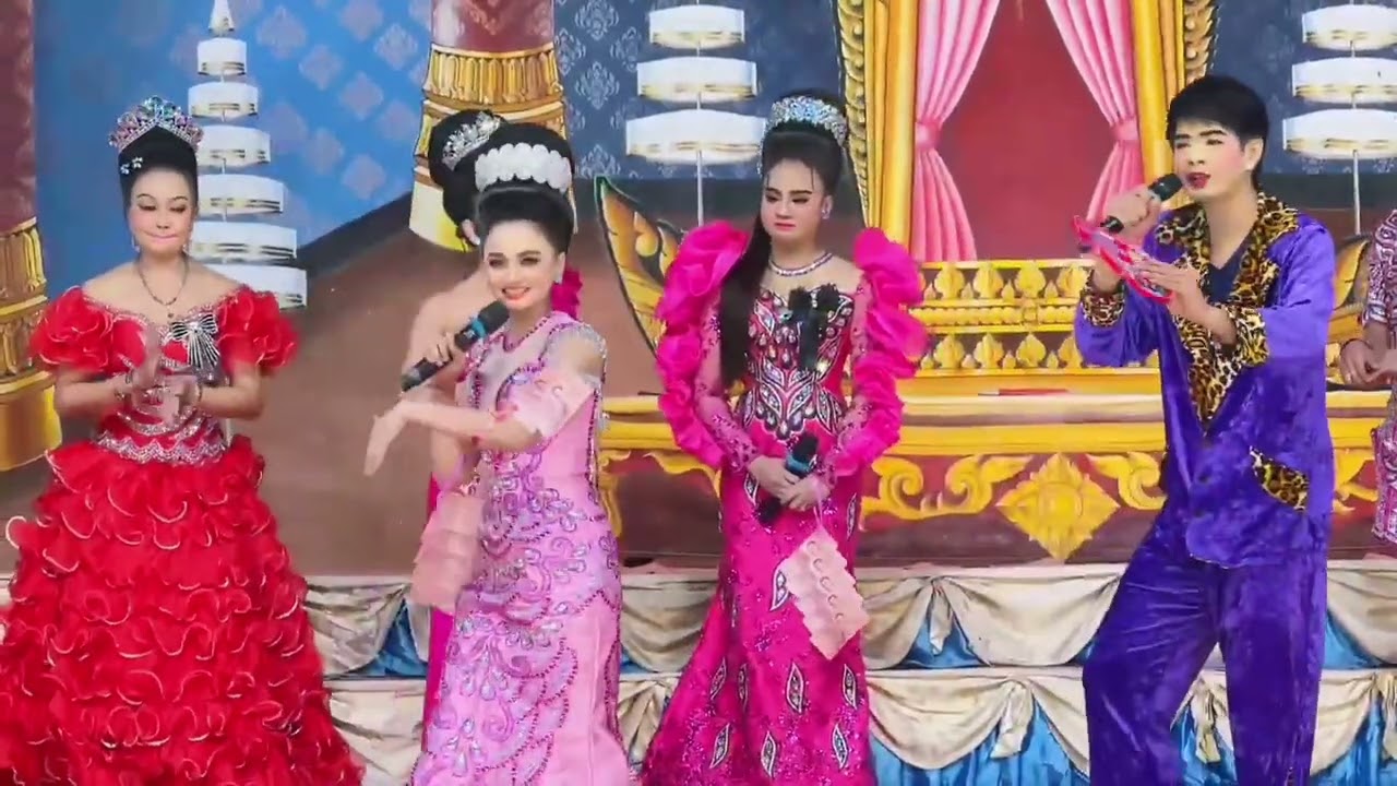 FIN | "ถาวร พรทวี" ร้องเกี้ยว "น้องเบญ เบญจรัตน์" | ลิเกคณะ พรเทพ พรทวี - เรื่องอ้อมอกพ่อ