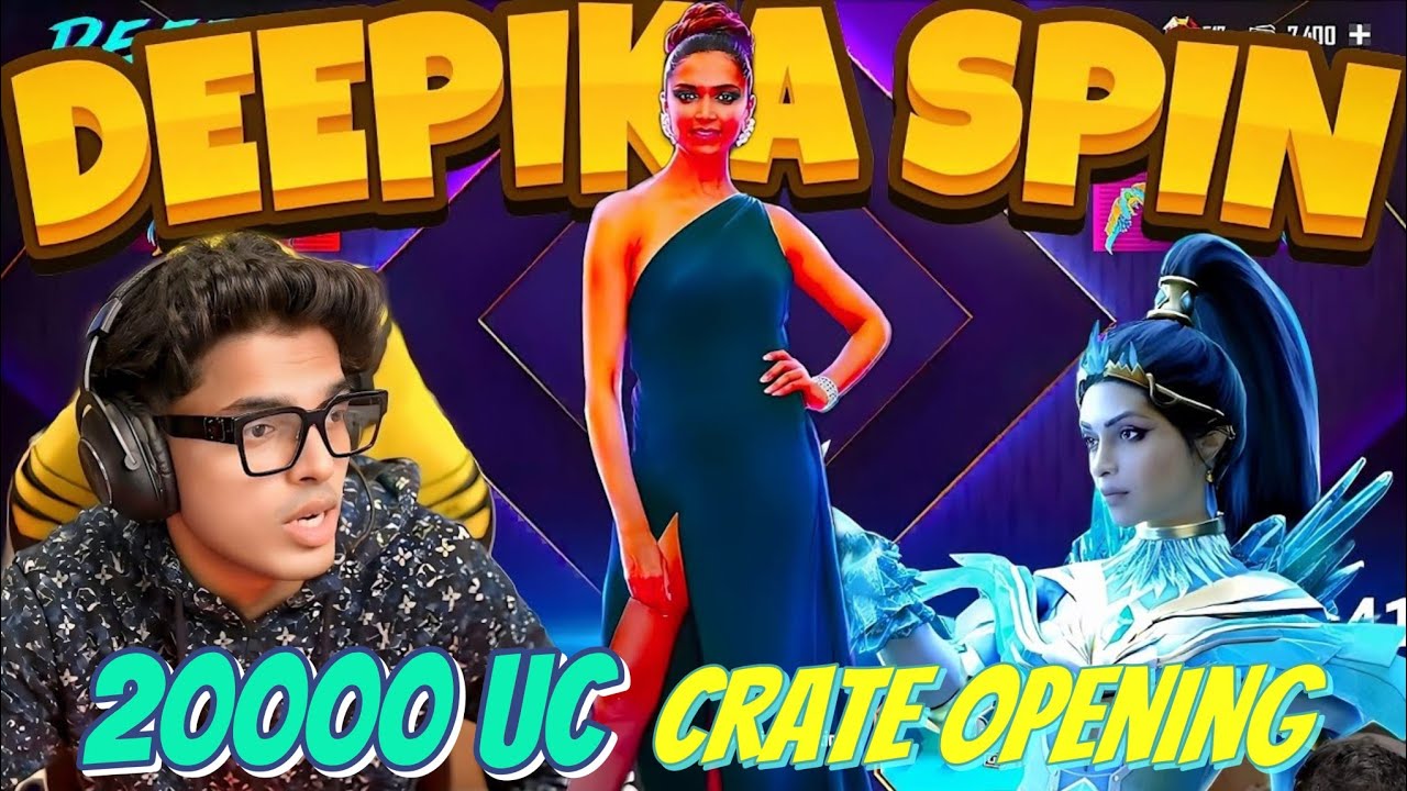 DEEPIKA SPIN JONATHAN GAMING 😱 | JONATHAN NEW CRATE OPENING DEEPIKA SPIN 🤪 @JONATHANGAMINGYT #bgmi