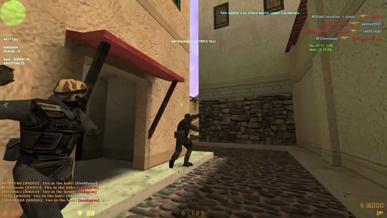ONLINE COUNTER STRIKE 1 6