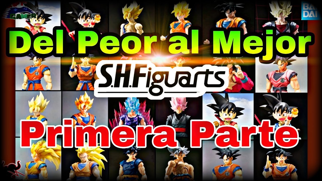 SH Figuarts Dragon Ball | ¿Cuál es la Mejor Figura de GOKU? 🤔 Parte 1/3 Bandai Tamashii Nations