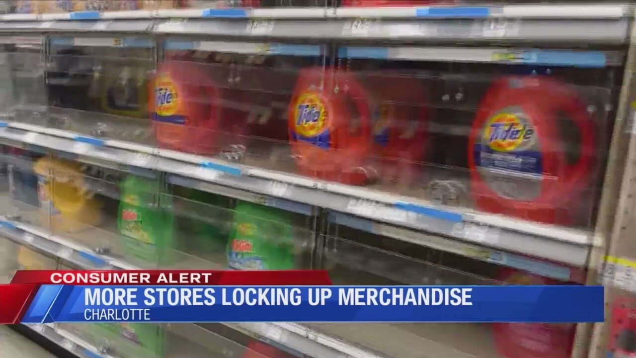 More stores locking up merchandise