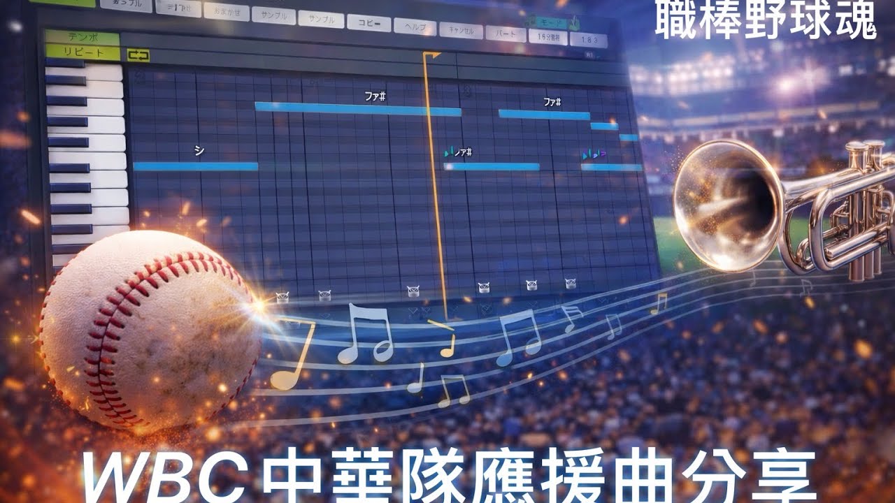 職棒野球魂WBC中華隊應援曲分享